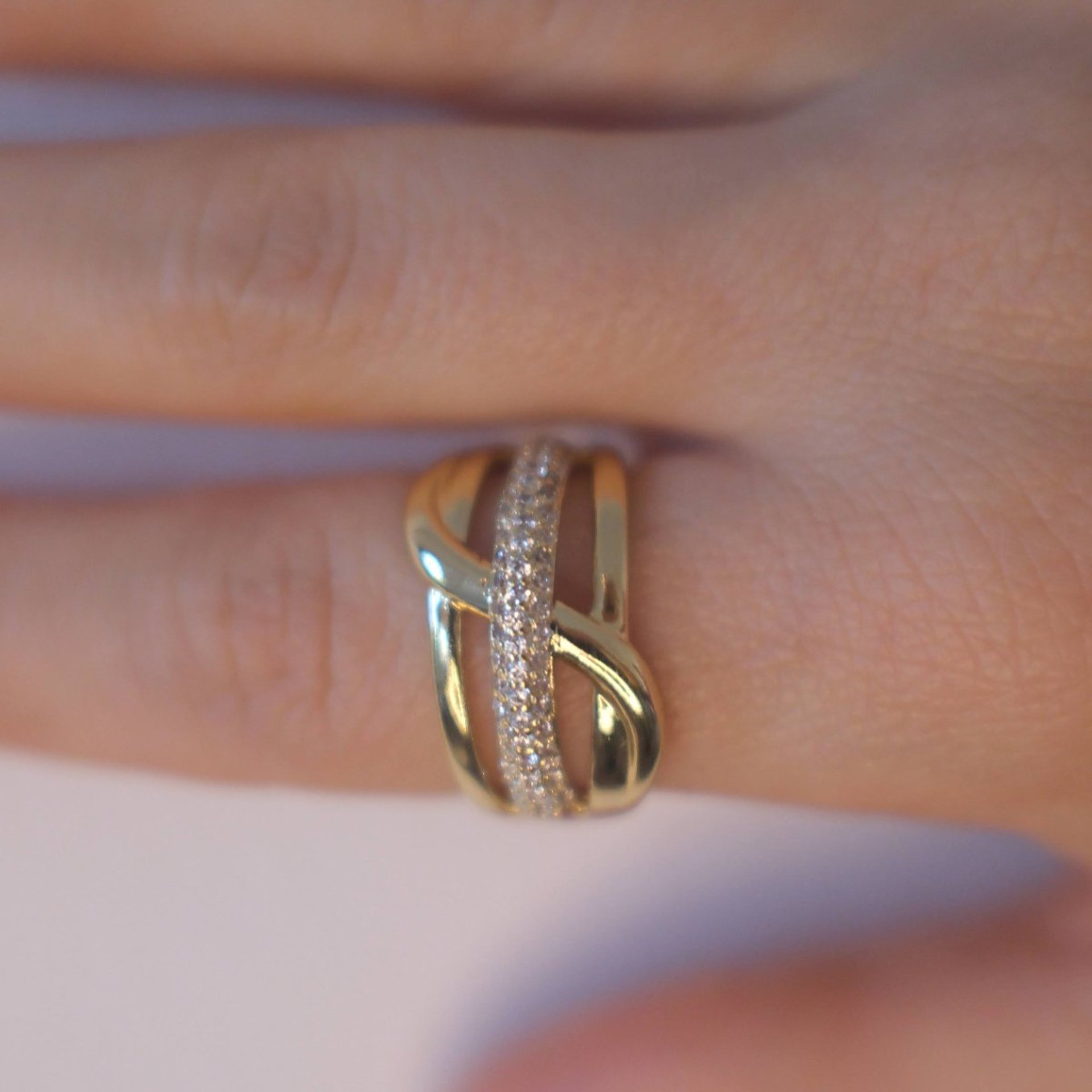 Infinity Loop Sarmal Yüzük - 2. görsel